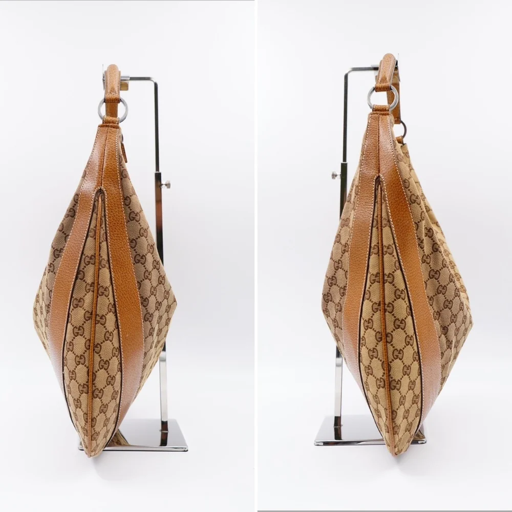 (MT292) Gucci GG Canvas Hobo Shoulder Bag - Picture 5 of 14
